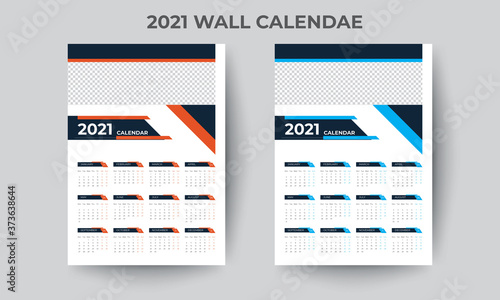 Wall Calendar Design Template 21 Wall Calendar Design Template Corporate Wall Calendar Design 21 Calendar Design Stock Vector Adobe Stock