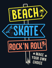 Wall Mural - slogan graphic with illustrations, for kid t-shirt and other uses, vector graphic.