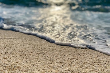 Wall Mural - wave on the beach