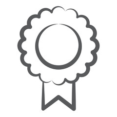 Wall Mural - 
An icon of badge in modern hand drawn style 
