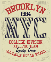 Vintage typography, t-shirt graphics. Vectors