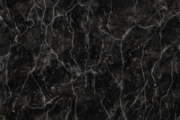 Wall Mural - Abstract background, black marble stone texture, luxurious material design, digital illustration