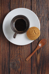 Wall Mural - Cookie and coffee