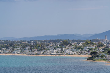 Wall Mural - Panoramic view of seaside in Gammarth. Tunisia, North Africa