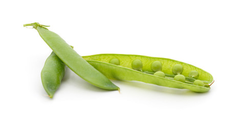 Sticker - Green peas in shell.