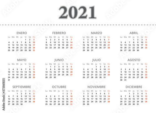 2021 Calendario Blanco Para Imprimir Buy This Stock Vector And Explore Similar Vectors At Adobe Stock Adobe Stock calendario net 2021