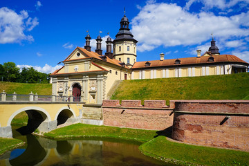 Sticker - Beautiful view of Nesvizh Castle in Belarus