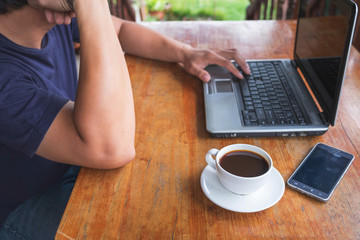 Wall Mural - Coffee cup on the desk