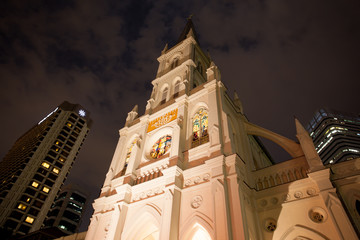 Wall Mural - St Andrew's Cathedral in Singapore