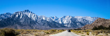 To Whitney! - Mount Whitney View From Whitney Portal Road. Lone Pine, California, USA