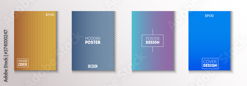 Fotomural Folded Minimal Cover Vector Set