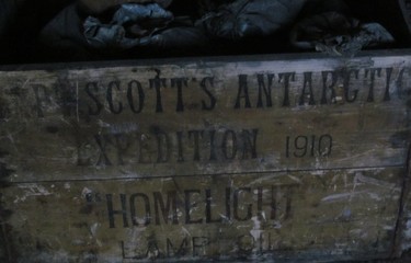 Captain Robert Falcon Scott Discovery Hut Expedition artifact, Hut Point, McMurdo Station, Antarctica