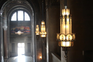 Canvas Print - Interior of the Nebraska State Capitol