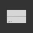 © sabelskaya - Upper view of white carton box realistic vector template illustration isolated.