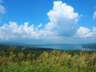 Poster - The Lake Yamanakoko and the Yamanakako Panoramic Viewing Platform