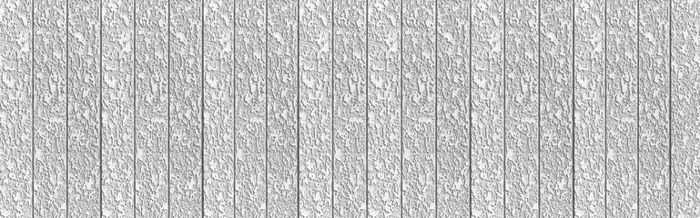 Panorama of White aluminum plate with rough pattern and background seamless