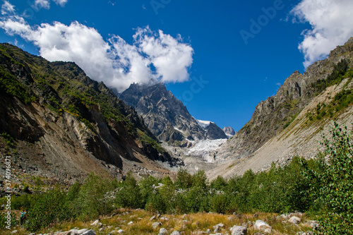 Dekoracja na wymiar  widok-na-gory-lodowiec-kaukaz-gruzja
