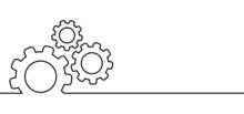 Cogwheels Brain. Think Big Ideas. Gear Mechanism Settings Tools Template Banner. Funny Vector Cog Signs. Cogwheel Strategy Teamwork Concept Icons. 
Gears In Progress. Cogs Wheels Pictogram.