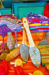 Poster - The gifts from Indein souvenir market, Inle Lake, Myanmar