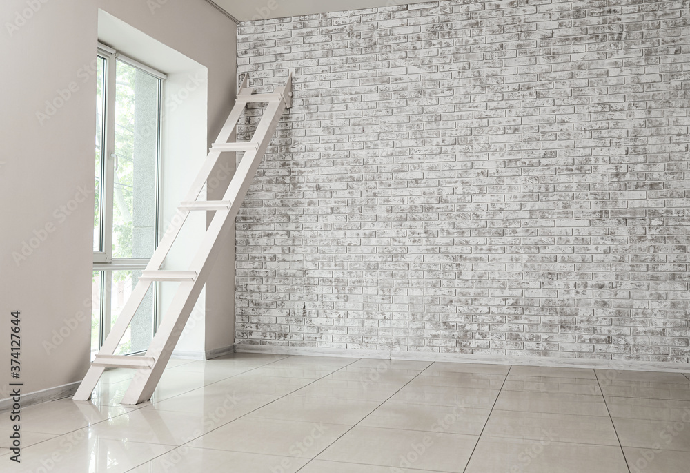 Empty interior of modern room