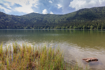 Wall Mural - Saint Ana volcanic lake in Romania