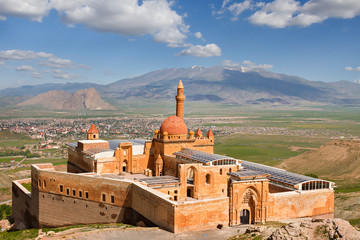 Historical Ishak Pasha Palace in Dogubeyazit, Turkey