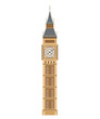 Big Ben Tourist attraction. Travel, journey concept. Famous monuments of world countries. 