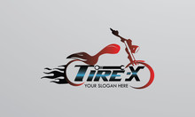 Bike Vector Illustration Editable Automotive Logo