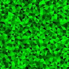 Canvas Print - abstract multicolor emerald green background. vector polygonal design