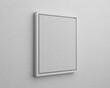 © Supertall - Blank Canvas Art Frame Mockup Contemporary Modern Minimalist Empty Wall Copy Space Neutral Pastel White Nude Gold Black