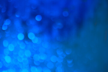 blue bokeh background