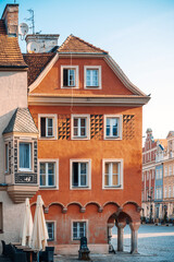 Street view of Old Town, Poznan, Poland