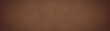Brown dark rustic leather texture - Background banner panorama long