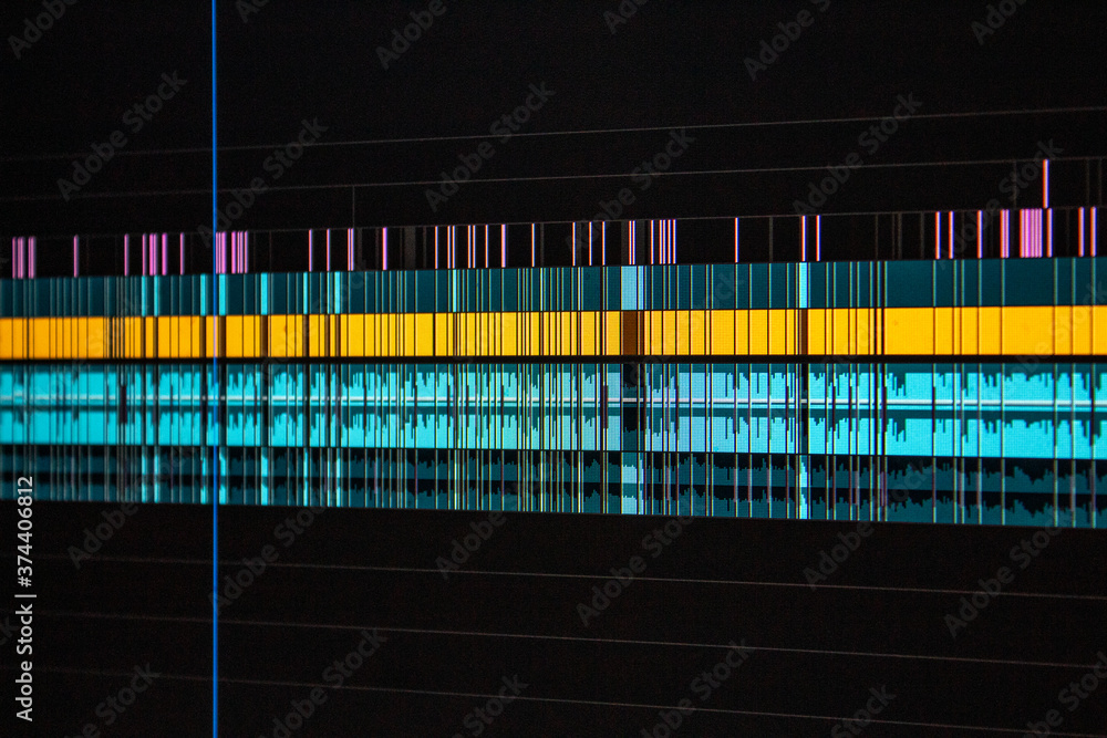 Video Editing Timeline