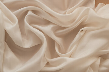 silk fabric - hand dyed fabrics - natural Colors - slow fashion concept