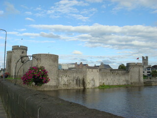 Wall Mural - castle in Limerick ireland