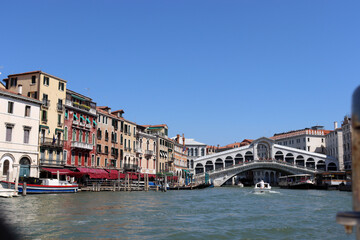 Venedig: Grande Canale mit Rialtobrücke