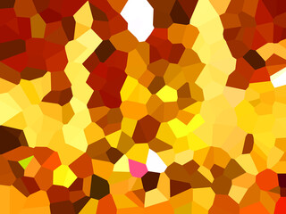 Illustration of Pixels pattern with various bright colors creates an pixelated pattern style.