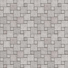 Seamless Texture Of Paving Stones. Gray Tile Background.  Seamless Texture Of Gray Tiles. Pattern Background.
