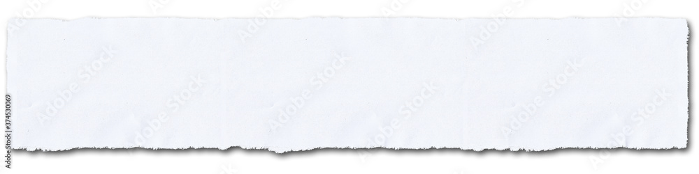 realistic horizontal torn paper edges, isolated banner - torn sheet of paper. - newspaper - empty message background. - gz910 GrafikZeichnung - 4to1 xxl g9902 - obrazy, fototapety, plakaty 