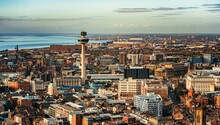 Liverpool Skyline Rooftop View