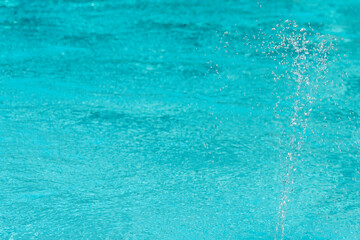 blue water water droplets background horizontal