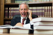 © Minerva Studio - Angry businessman yelling on the cellphone while reading a book