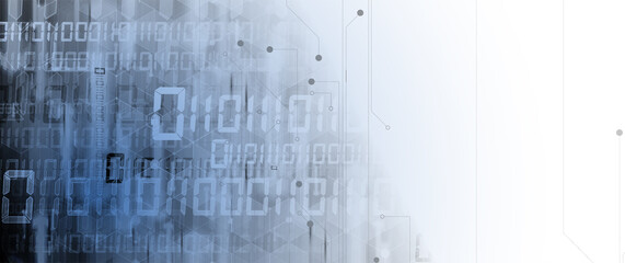 Technology data background, idea of global business solution