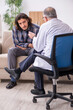 © Elnur - Young male patient visiting experienced doctor psychiatrist