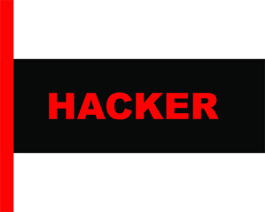 Sticker - BLACK BACTOR BANEER HACKER