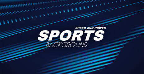 Wall Mural - abstract sport background with motion elements. light dynamic effect.