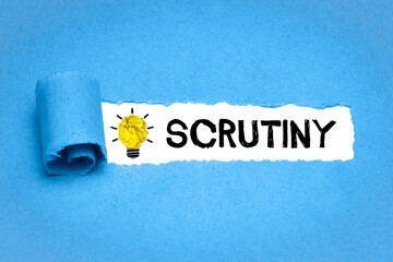 Sticker - Scrutiny