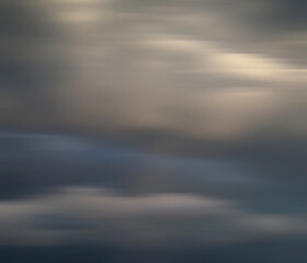 Wall Mural - Clouds in motion blur