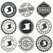© josepperianes - Trinidad and Tobago Travel Stamp Made In Product Stamp Logo Icon Symbol Design Insignia.